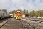 MMRR's Muskegon power sits in the yard on a Friday afternoon